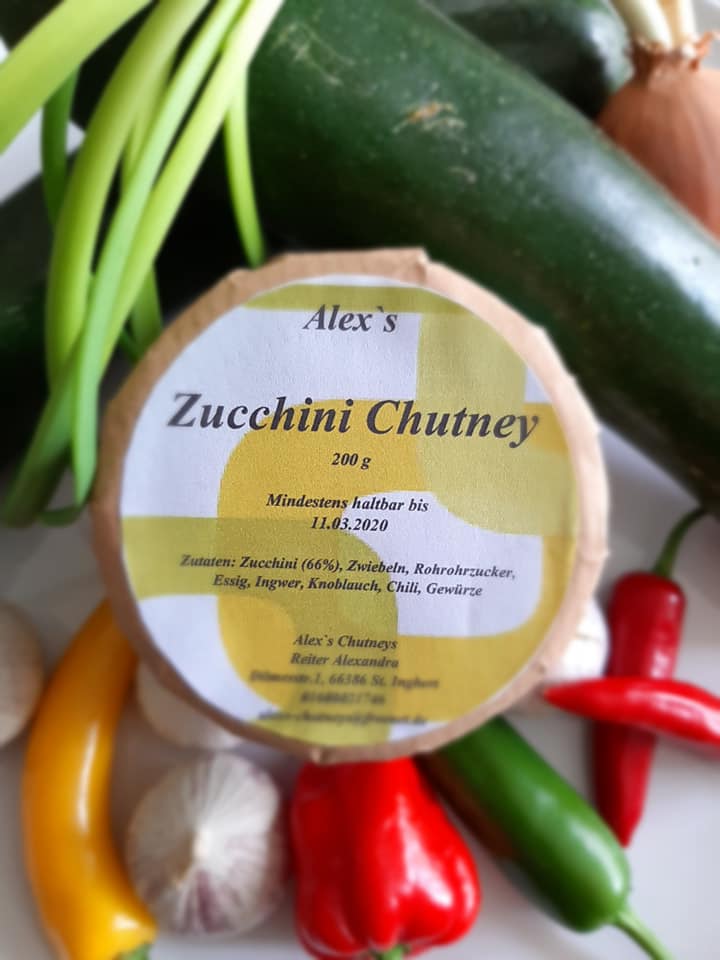 Zucchini Chutney lecker