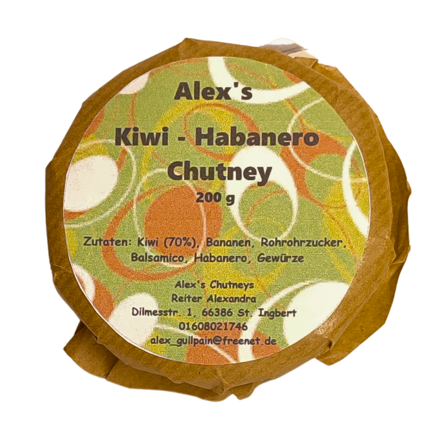 Alex's Kiwi Habanero Chutney